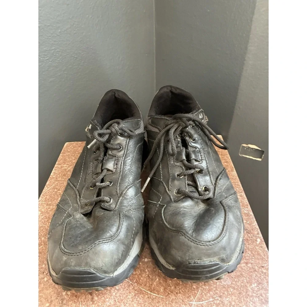 Merrell Moab Adventure Lace Waterproof Men's Black Leather Shoes Size 9W